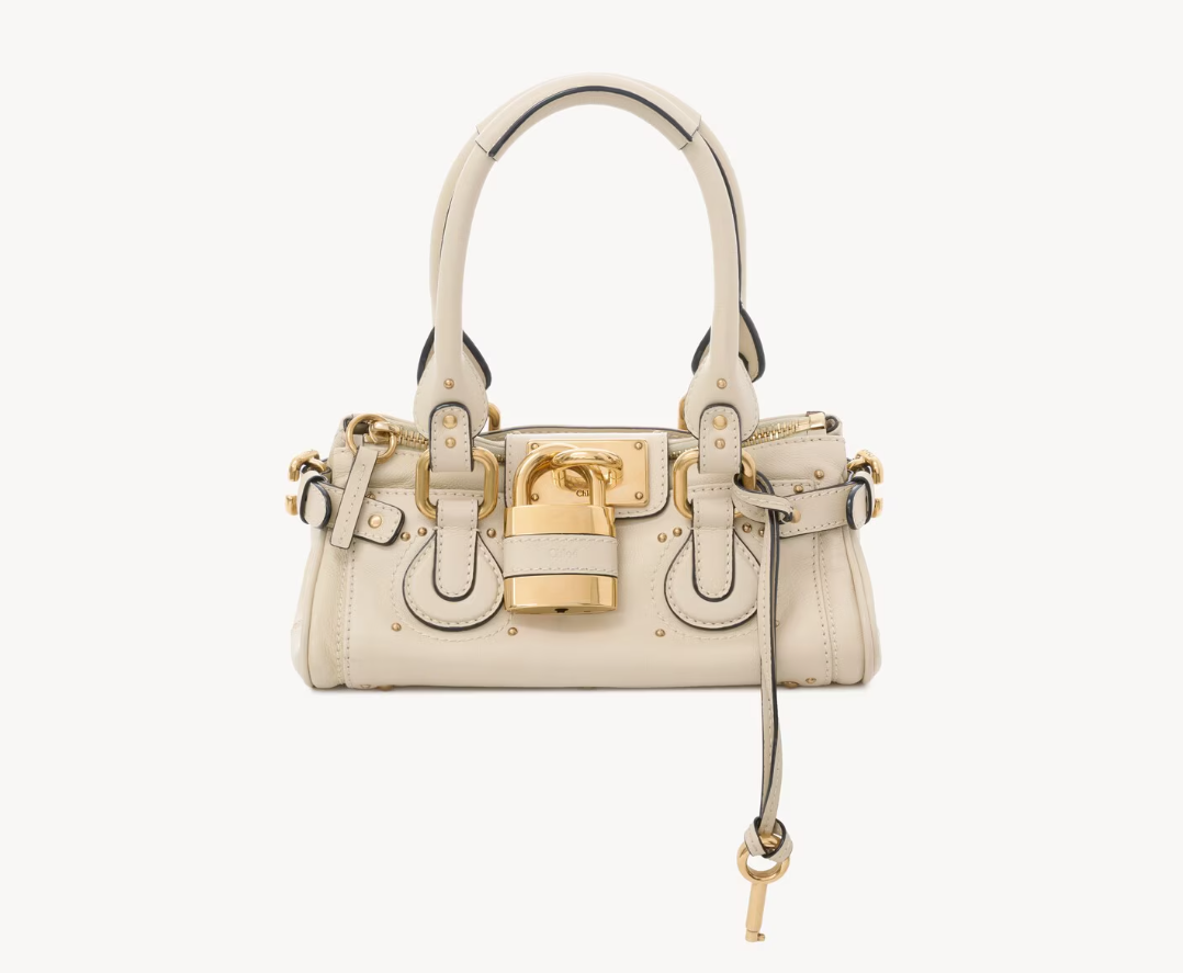 Chloe Small Paddington Bag In Grained Leather