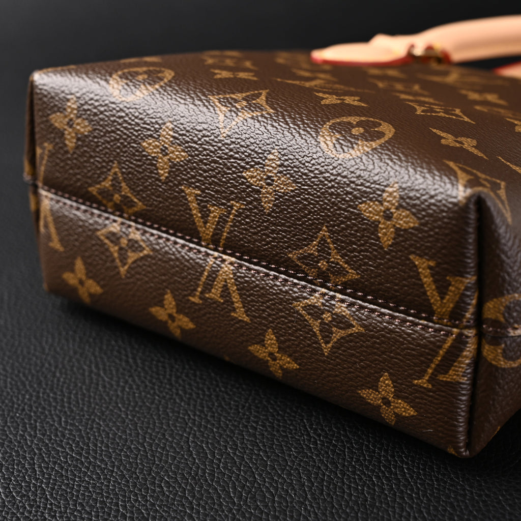 Louis Vuitton Speedy 30 Handbag – Monogram Canvas with Leather Trim